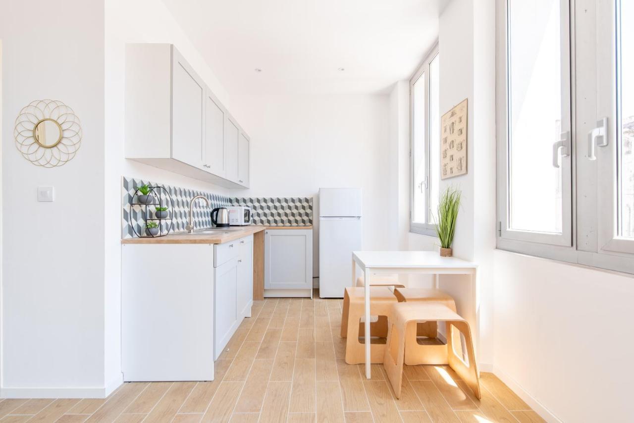 Le Cosy Blancarde -Appartement 1 Chambre 4 Pers- Clim Parking マルセイユ エクステリア 写真